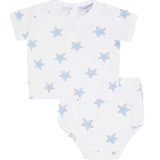 Nellapima Blue Stars Print Diaper Cover Set