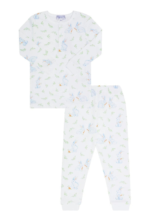 Blue Bunny Print Pajama