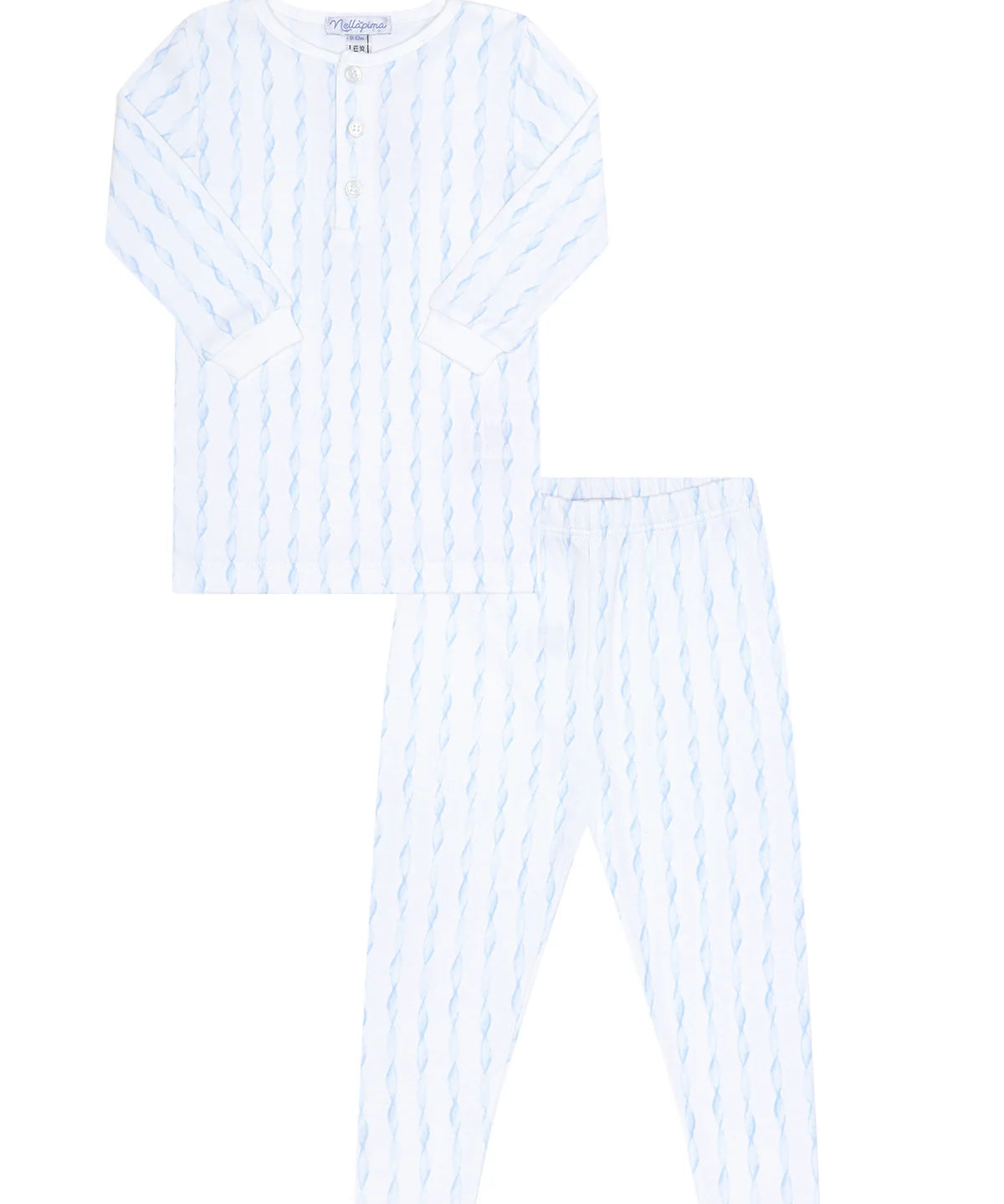 Nellapima Blue Twirls Pajamas