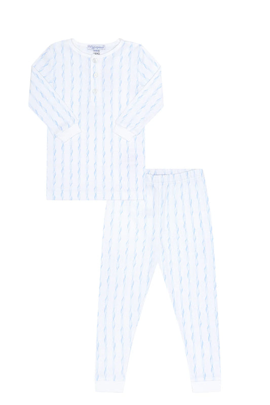 Nellapima Blue Twirls Pajamas