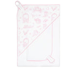 Nellapima Pink Lone Star Toile Towel
