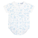 Nellapima Blue Lone Star Toile Bubble