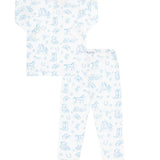 Nellapima Blue Lone Star Toile Pajamas