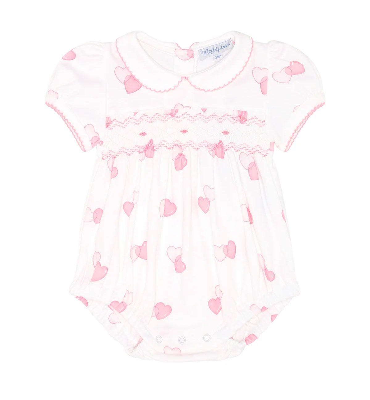 Nellapima Sweetheart Smocked Bubble