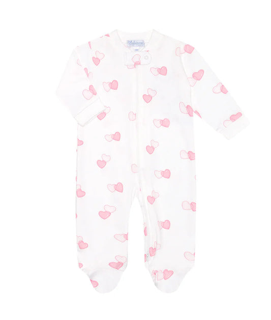 Nellapima Sweetheart Zipper Footie 