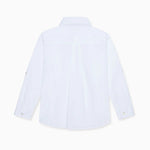 La Coqueta White Nico Long Sleeve Boys Shirt