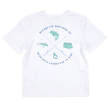 BlueQuail Fisherman Short Sleeve Performance Tee