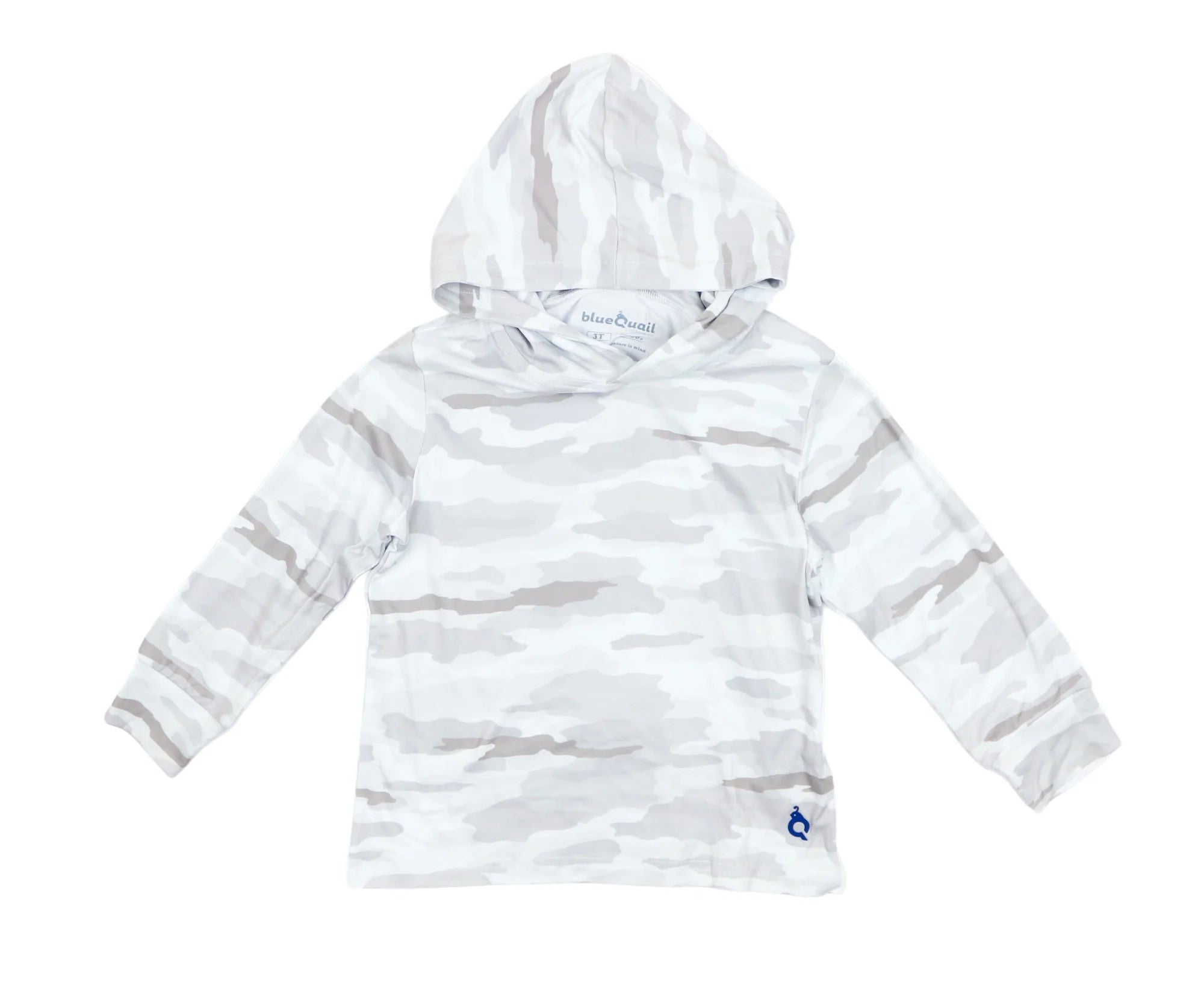 BlueQuail Arctic Classic Camo Lightweight Performance Hoodie