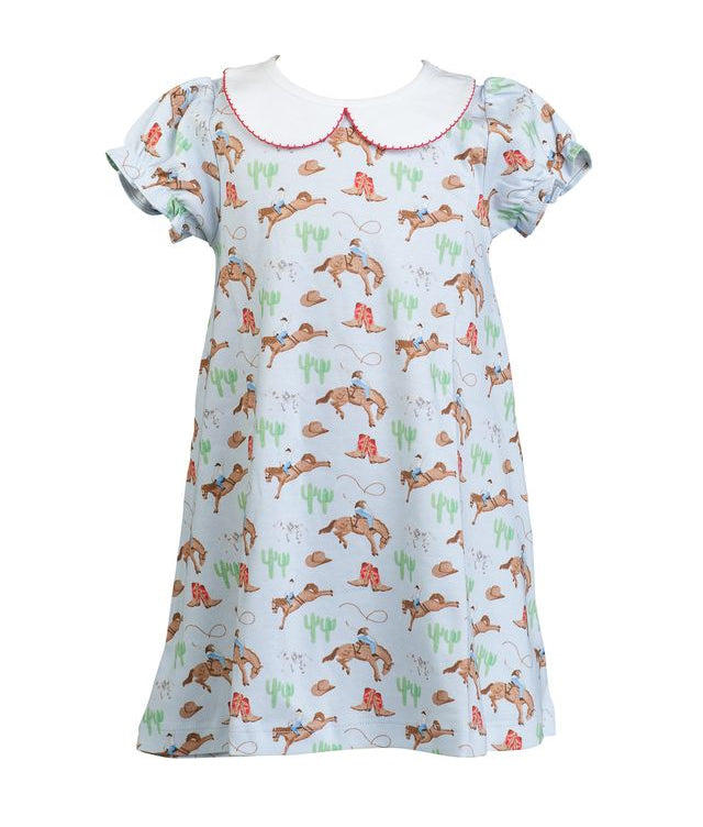 The Proper Peony Ranch Life A Line Dress