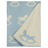 Little English Nursery Blanket - Rocking Horse