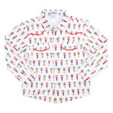 BlueQuail Nutcrackers Pearl Snap Long Sleeve Shirt