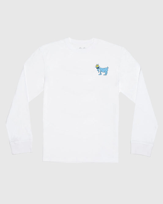 GOAT USA OG Long Sleeve T-Shirt- White