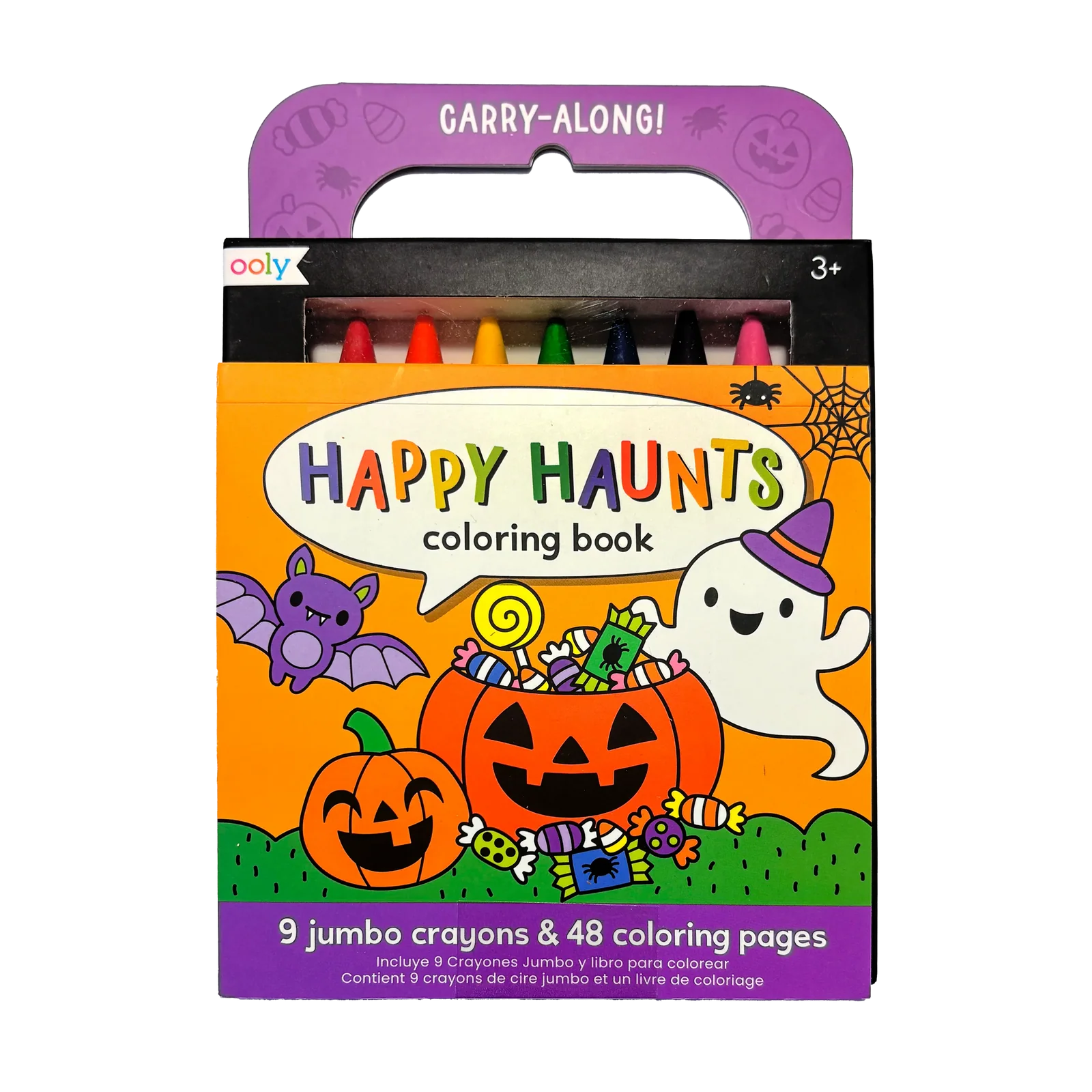 OOLY Carry-Along: Coloring Book Set- Happy Haunts