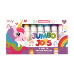 Ooly Jumbo Jots: Dual Tip Cone and Stamp Markers- Unicorn