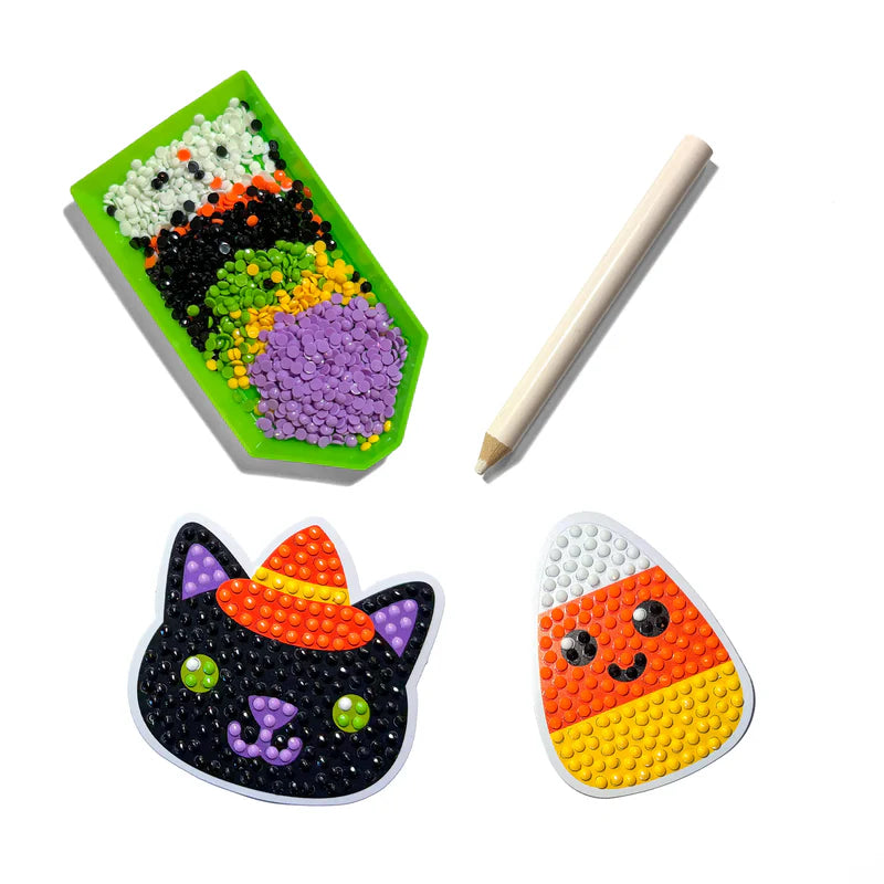 OOLY Mini Razzle Dazzle DIY Gem Sticker Kit: Spooky Fun
