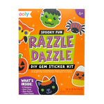 OOLY Mini Razzle Dazzle DIY Gem Sticker Kit: Spooky Fun
