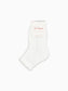 La Coqueta Openwork Short Girl Socks  - White
