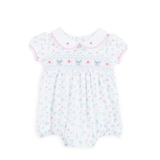 Magnolia Baby Evelyn's Classics Smocked Bubble