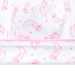 Magnolia Baby Darling Cowboy Boots Printed Hat- Pink