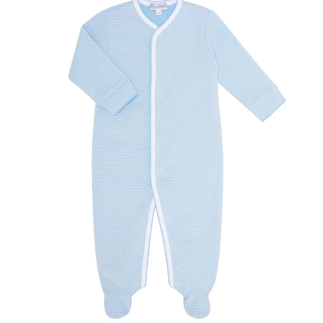 Nellapima Blue Bubble Baby Footie
