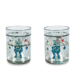 Konges Slojd 2 Pack Glitter Cups- Hero Robot