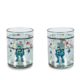 Konges Slojd 2 Pack Glitter Cups- Hero Robot