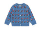 Konges Slojd Belou Knit Collar Cardigan- Rosie Shade