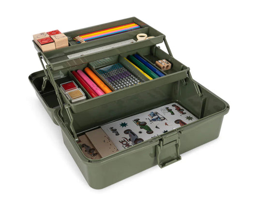 Konges Slojd Creative Art Caddy- Olivine