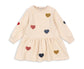 Multi Heart Lou Sweat Dress