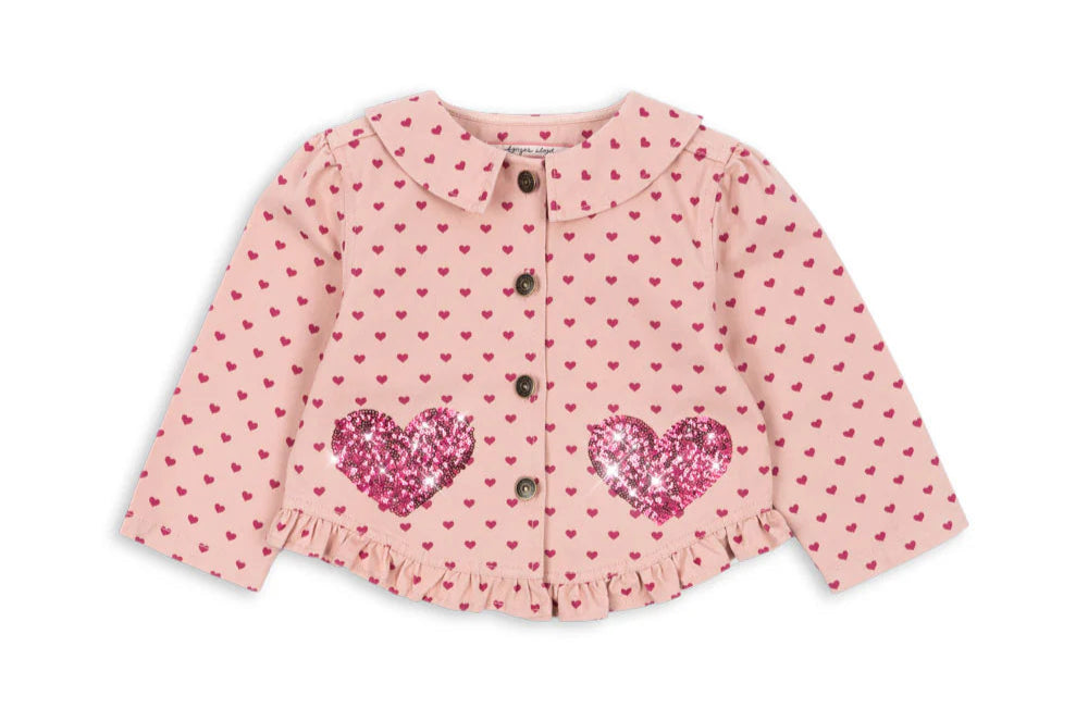Nola Sequin Shirt Jacket