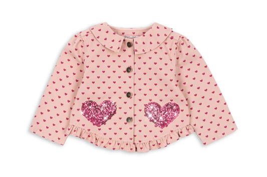 Nola Sequin Shirt Jacket