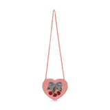 Konges Slojd Beaded Heart Bag- Amarena