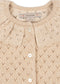 Holiday Knit Cardigan- Buttercream