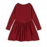 Konges Slojd Minnie Dress- Red Dahlia