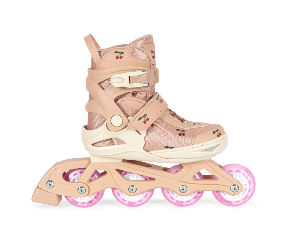 Konges Slojd Light Up Roller Skates- Cherry Blush 