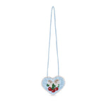 Konges Slojd Beaded Heart Mini Purse