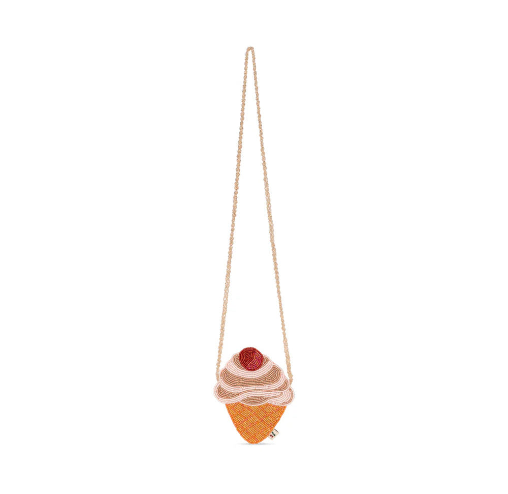 Konges Slojd Beaded Ice Cream Shoulder Bag