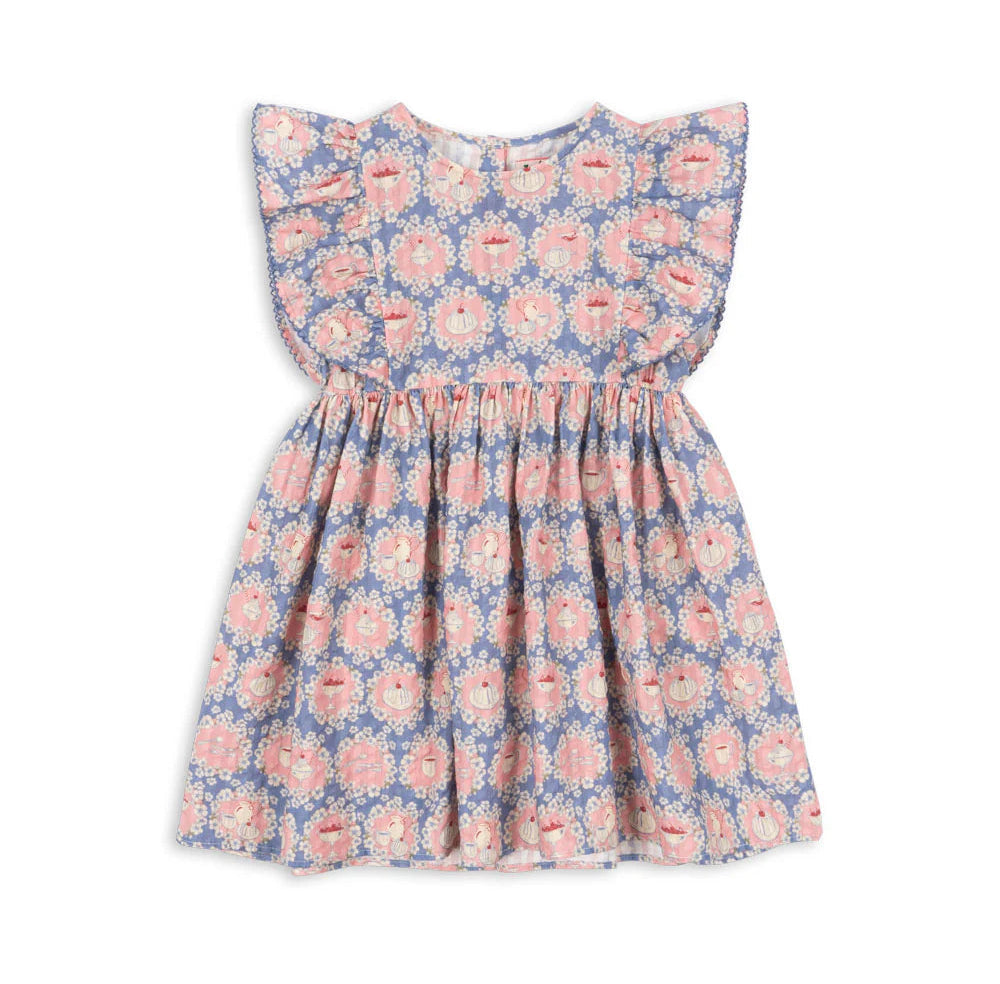 Konges Slojd Kim Frill Dress- Snack Time