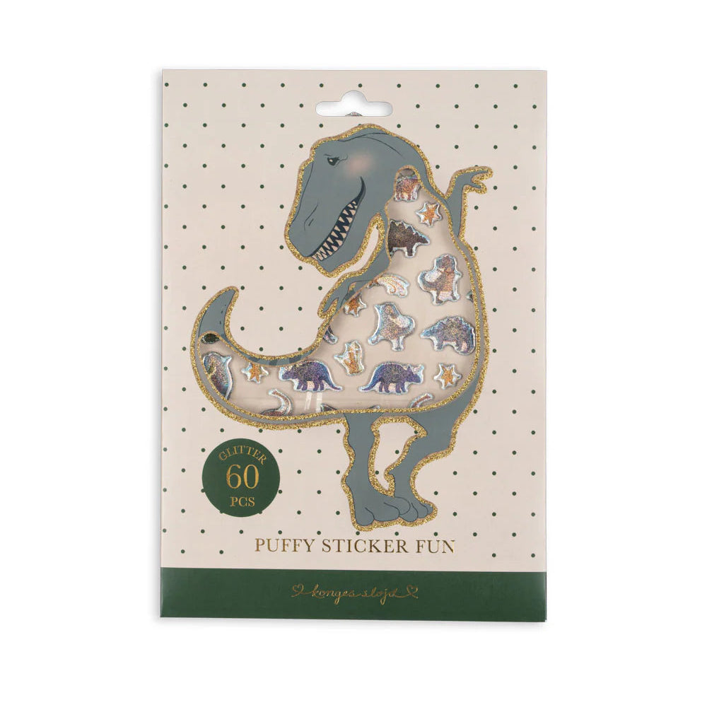 Konges Slojd Puffy Stickers- Dino