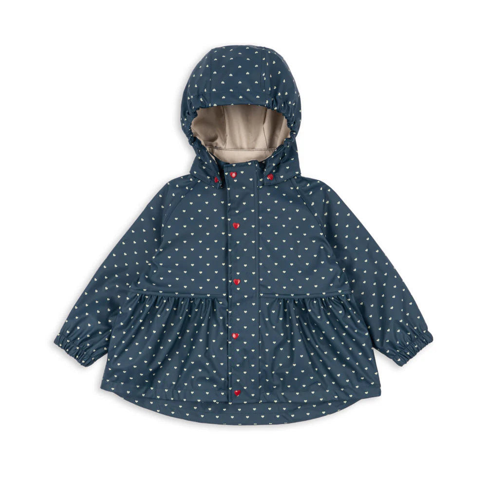 Rainy Palme Jacket- Heart Blues