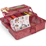 Konges Slojd Creative Art Caddy- Glitter Rose