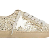Shu Shop Paula Sneaker- Golden Glitter