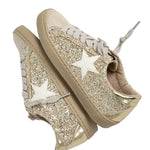 Shu Shop Paula Sneaker- Golden Glitter