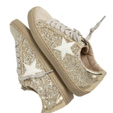 Shu Shop Paula Sneaker- Golden Glitter