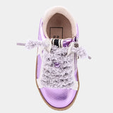 Paula Sneaker- Metallic Purple