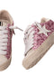 Shu Shop Paula Sneaker- Fuchsia Glitter