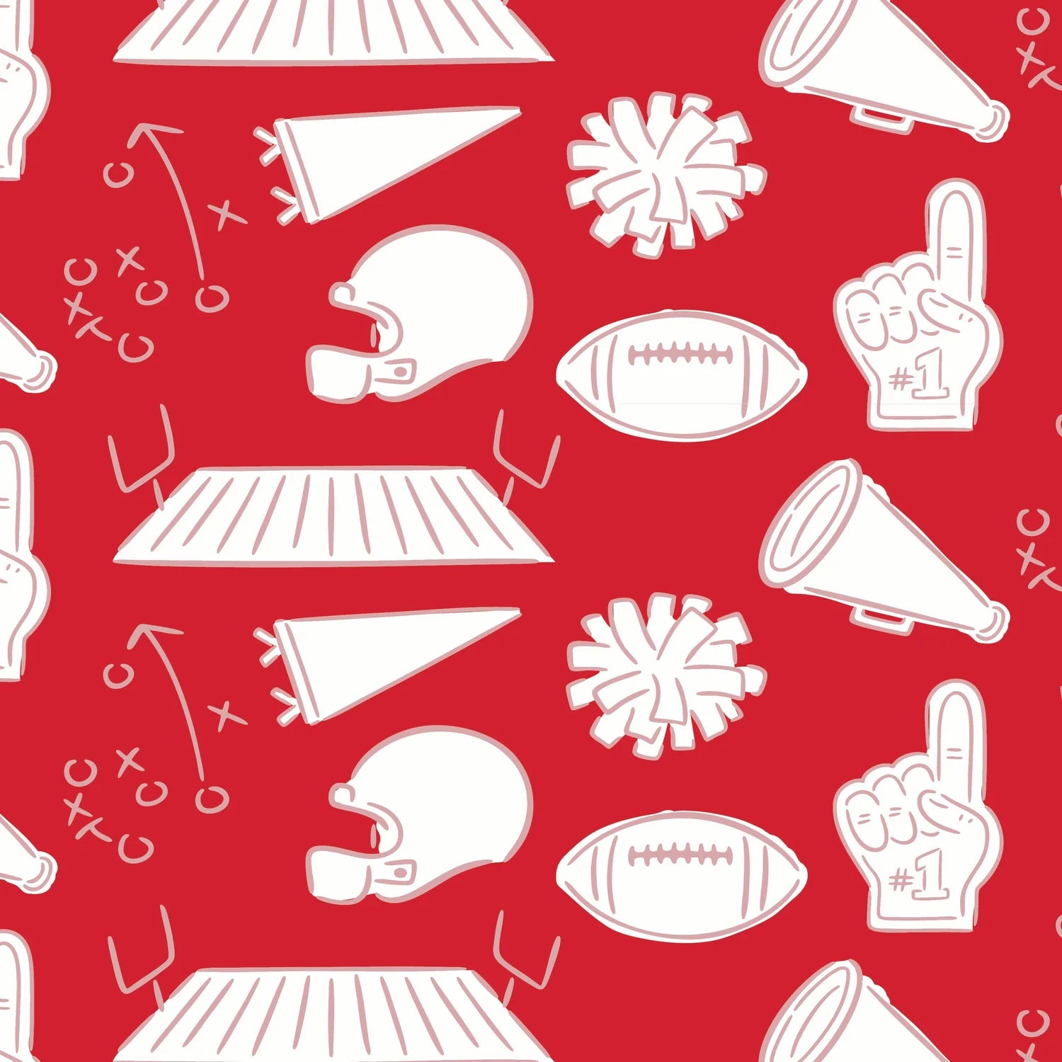 Lila and Hayes Lottie Girls' Dress - Pep Rally Red