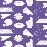 Lila and Hayes Walker Boys' Short Set - Pep Rally Purple