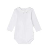 Bonpoint Septembre Onesie- Natural White