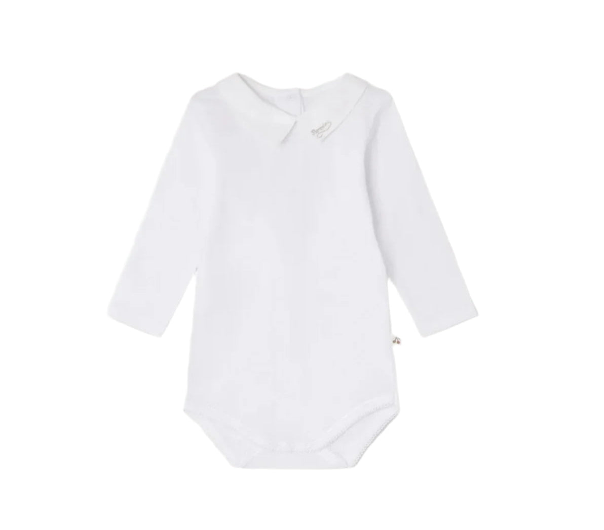 Bonpoint Septembre Onesie- Natural White